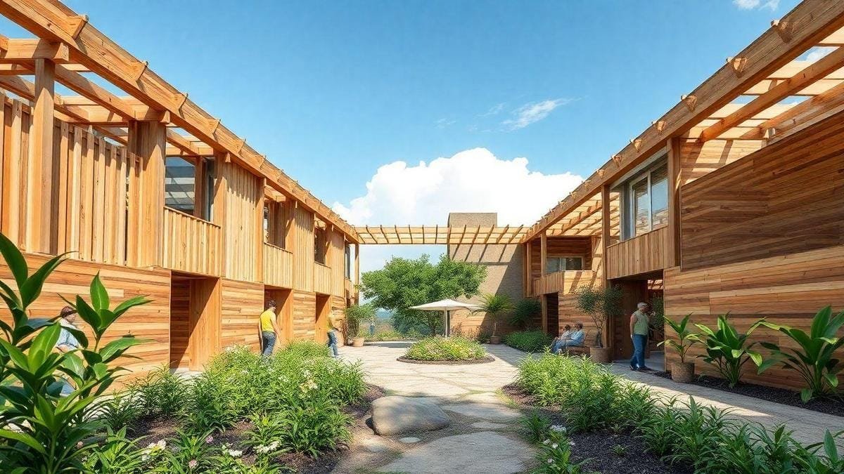 Práticas eco-friendly na construção