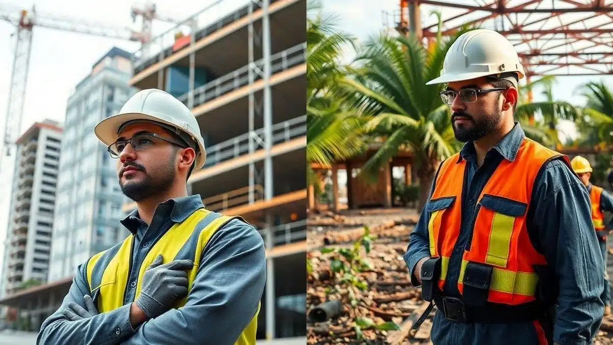 Salário de engenheiro civil no exterior em comparação com o Brasil