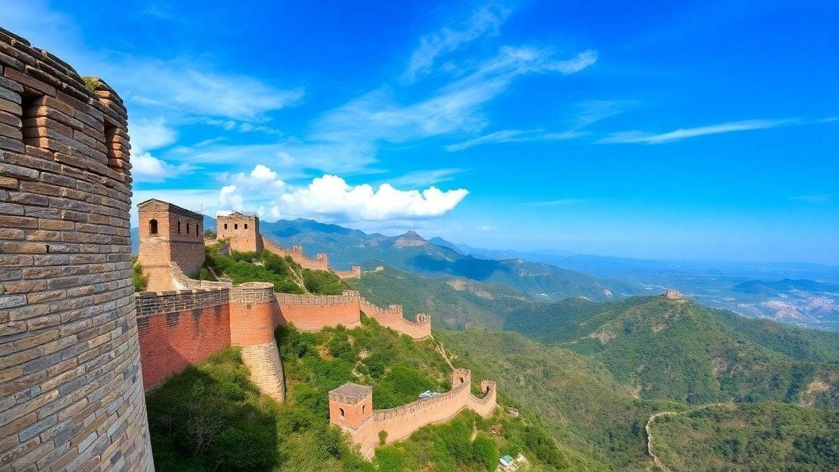Seções da Grande Muralha e Suas Diferenças