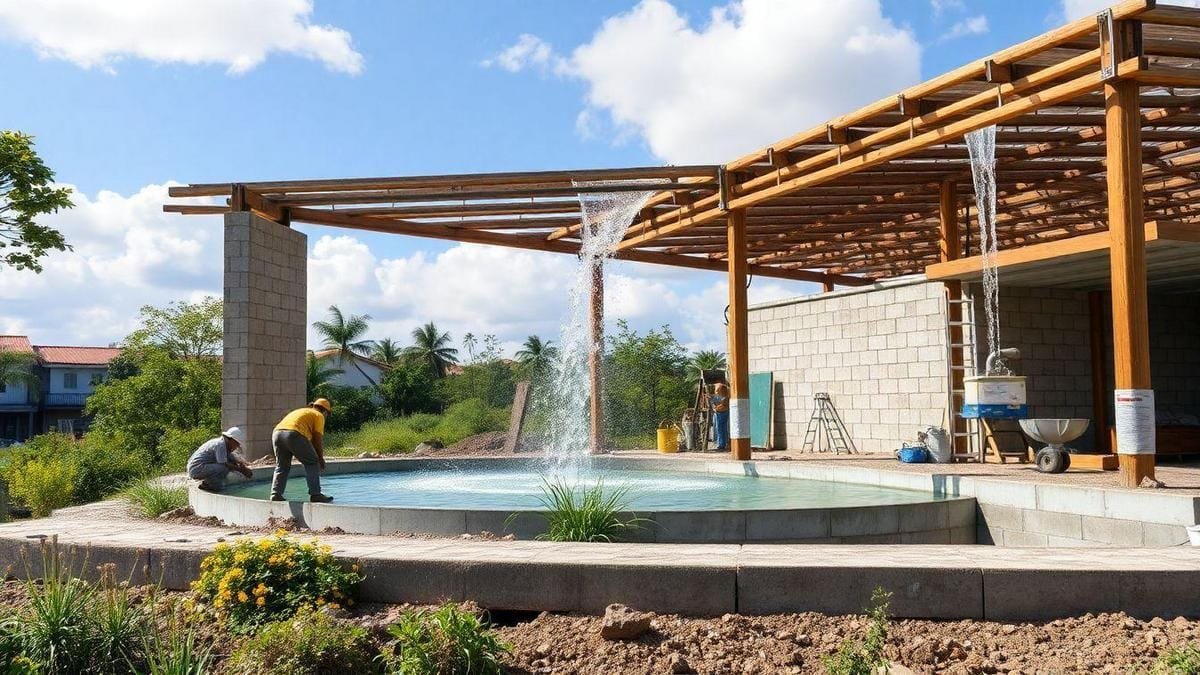 Sustentabilidade hídrica em obras de construção