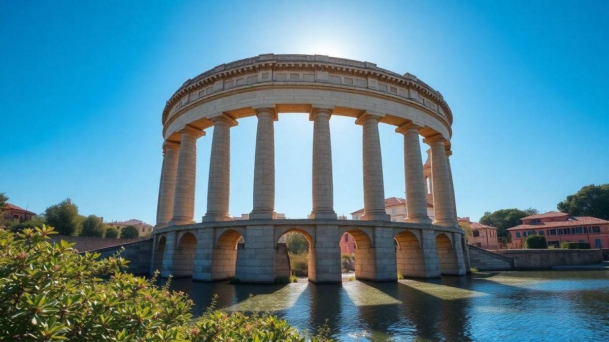 Tamanho do Aqueduto de Segóvia