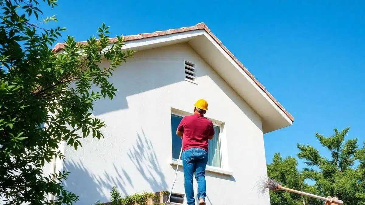 Técnicas Seguras de Limpeza de Telhados