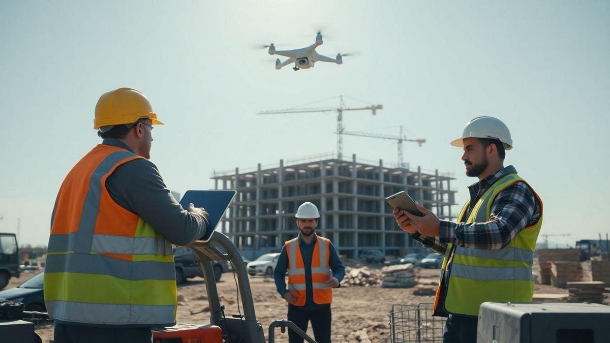 Tecnologia na Construção de Obras