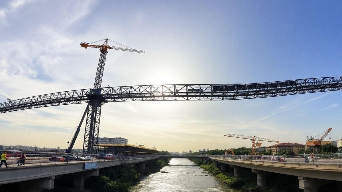 Tempo de Construção da Ponte
