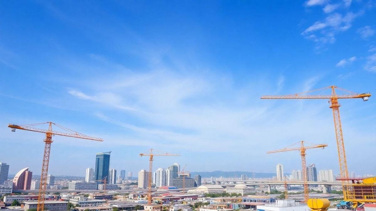 Exemplos de grandes projetos de construção