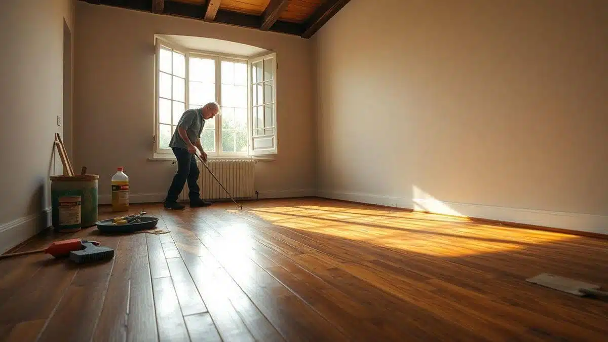 O que é a restauração de pisos de madeira antigos?