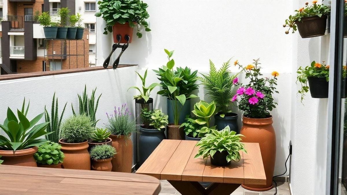 O que são técnicas de jardinagem em áreas pequenas?