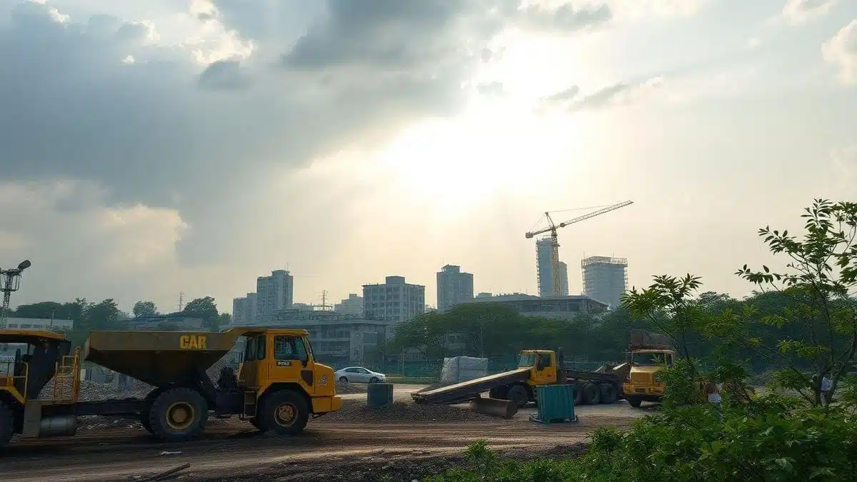 Poluição gerada por grandes obras