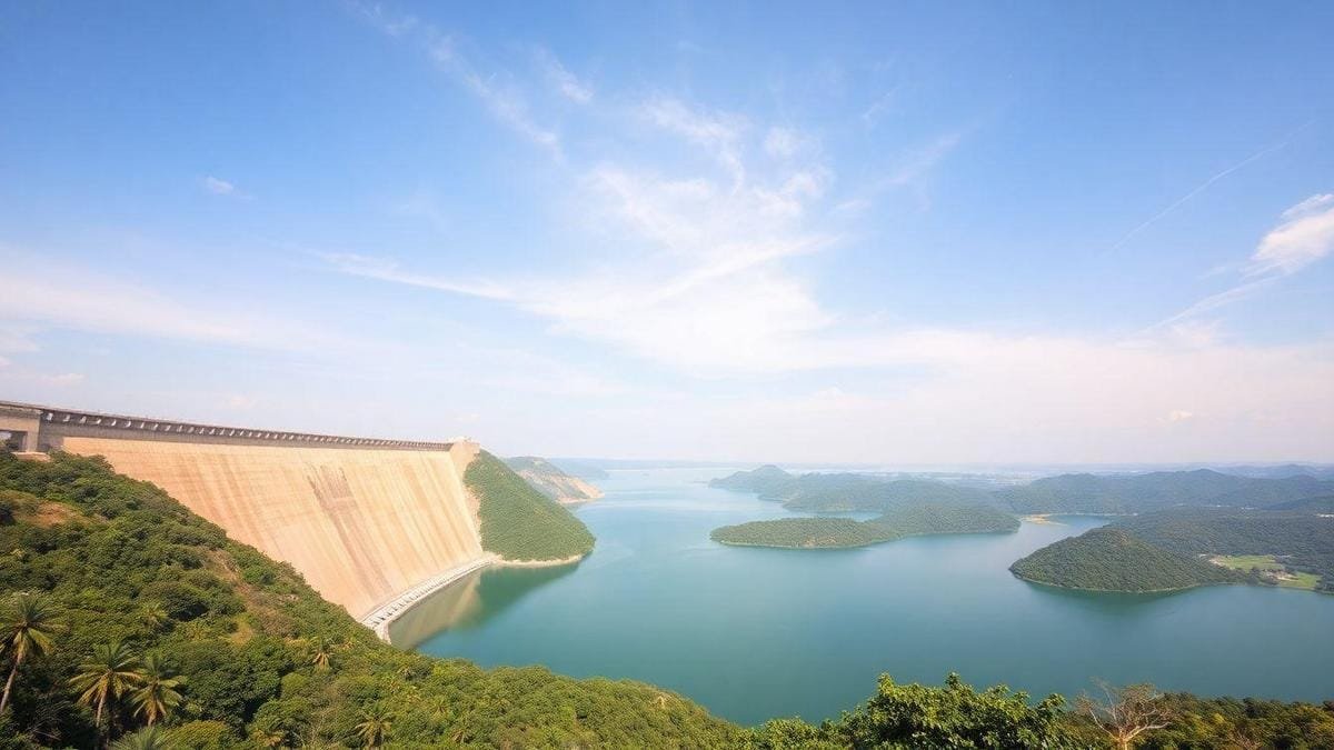 Tamanho Impressionante da Barragem de Itaipu