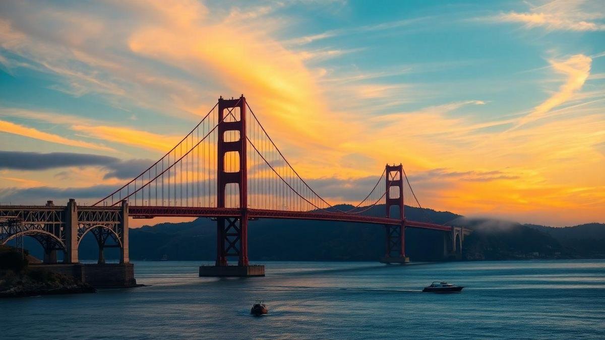 Tamanho Impressionante da Ponte Golden Gate