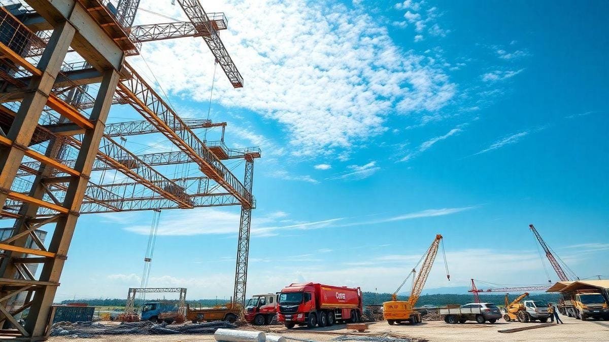 Tempo de construção das grandes obras