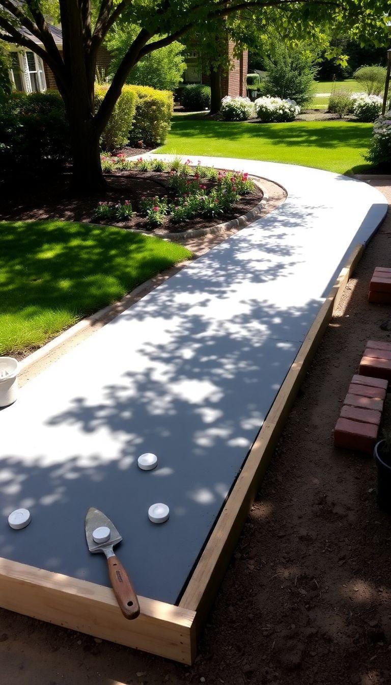 Aprenda a Construir Sua Própria Calçada de Concreto de Forma Simples