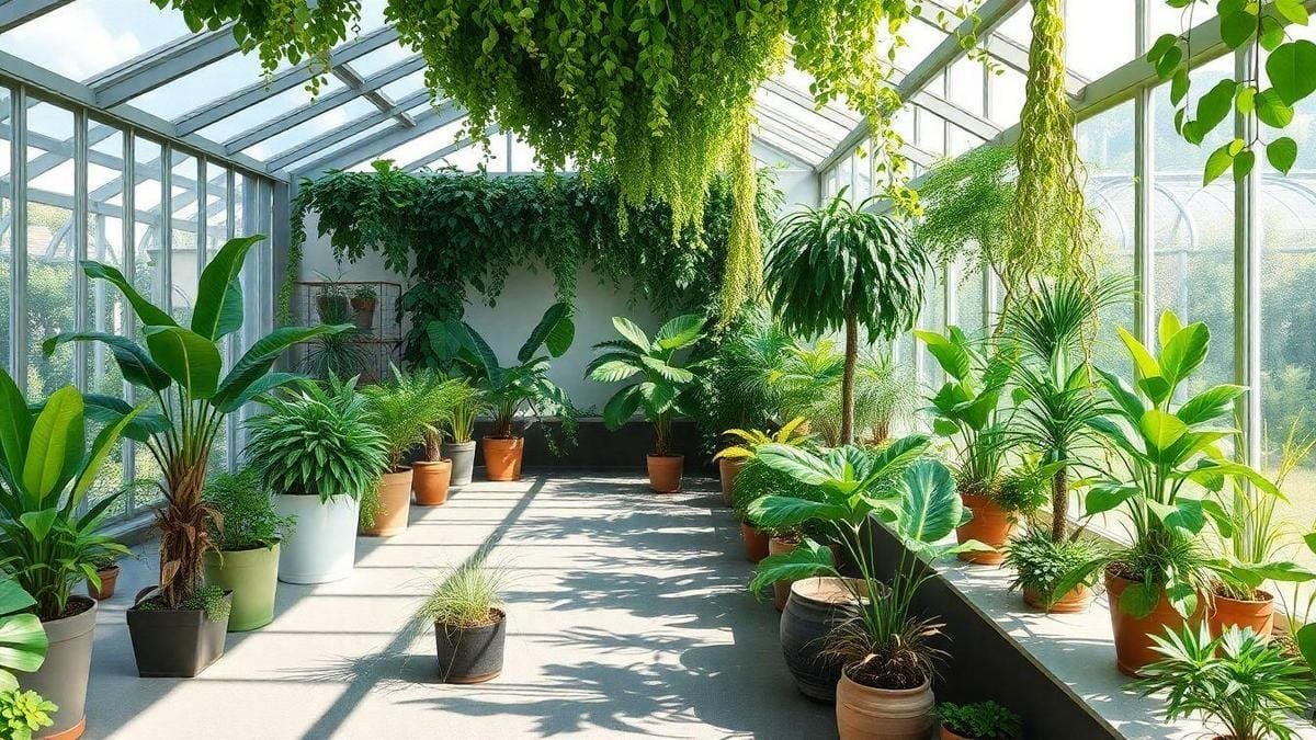 Condições ideais para viveiros de plantas