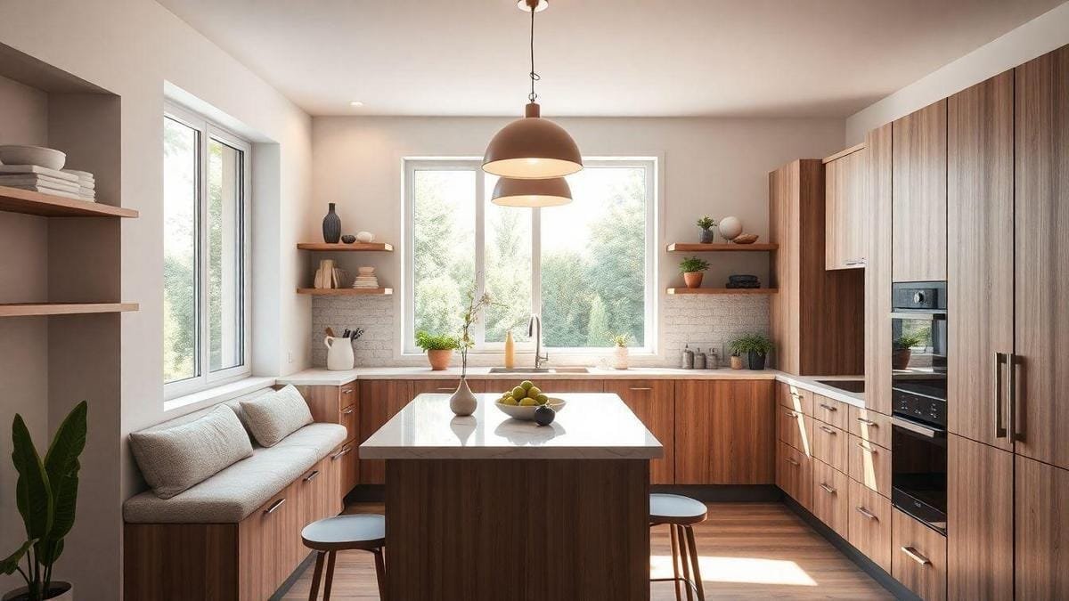 Iluminação na Cozinha