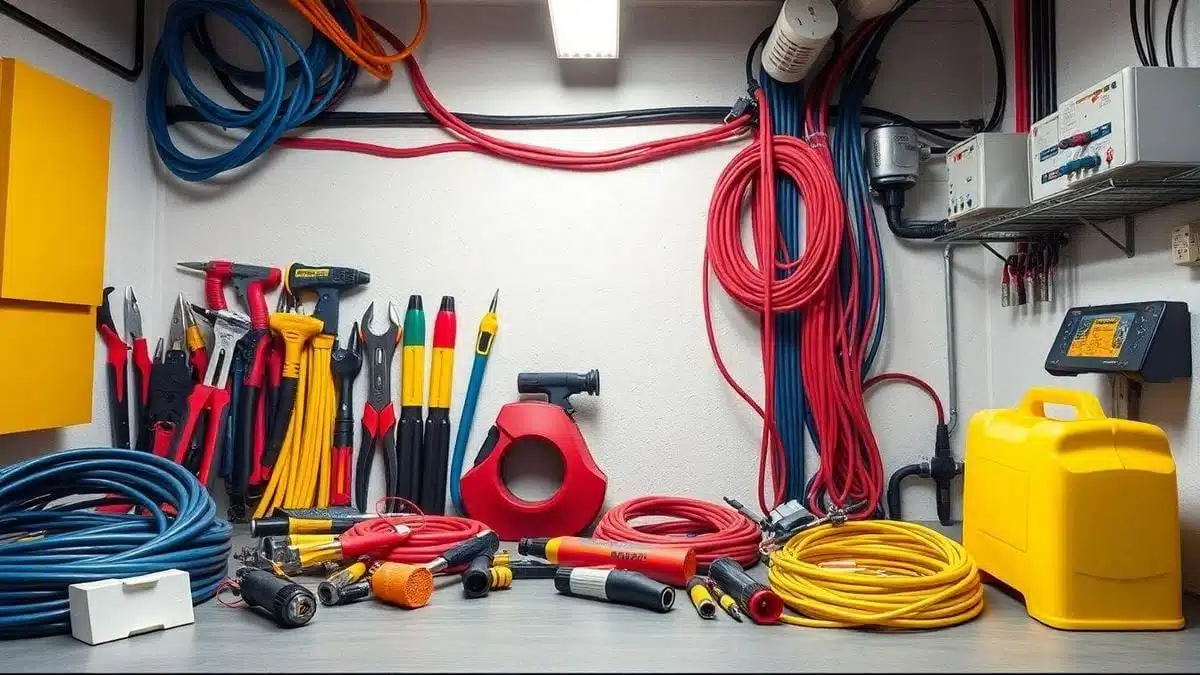 Materiais Necessários para Como Fazer Instalação Elétrica de Circuito Simples