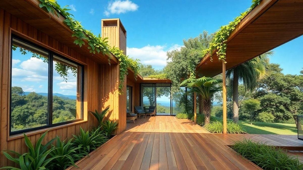 Materiais sustentáveis usados na construção