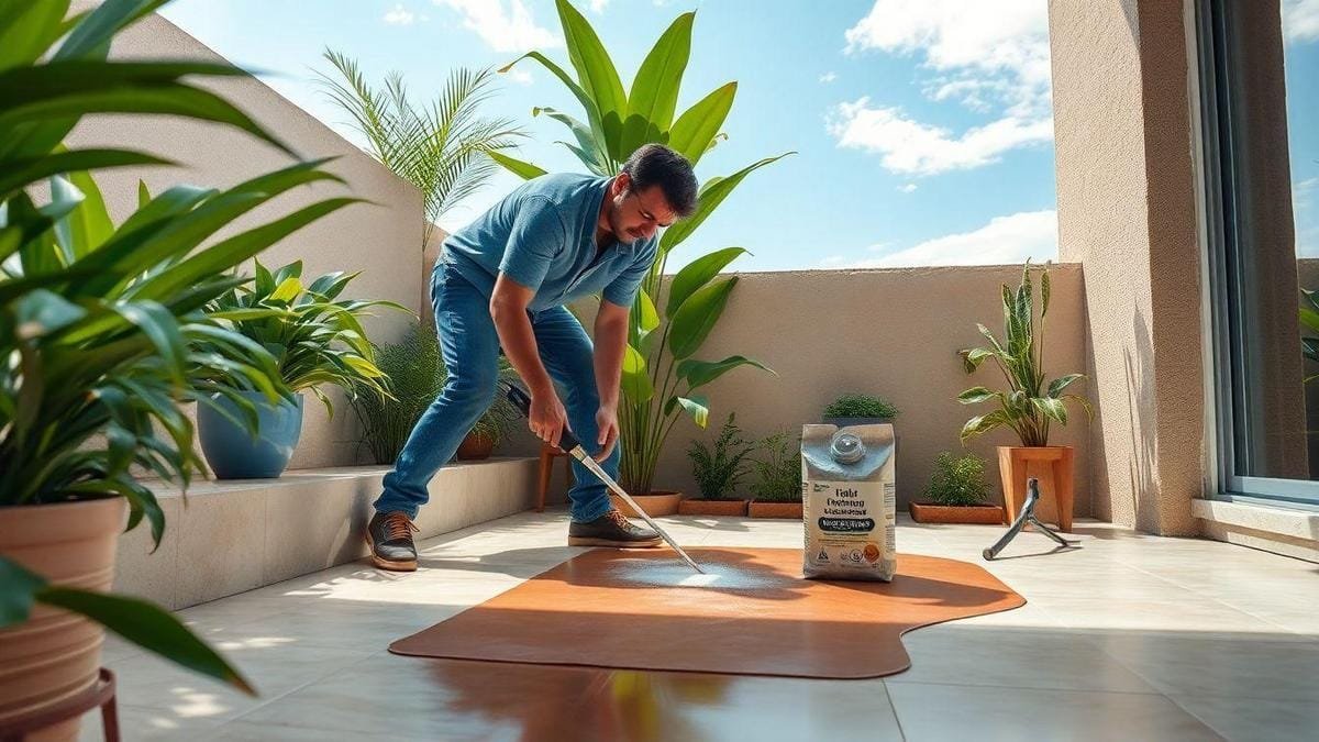 Produtos para impermeabilização de pisos externos