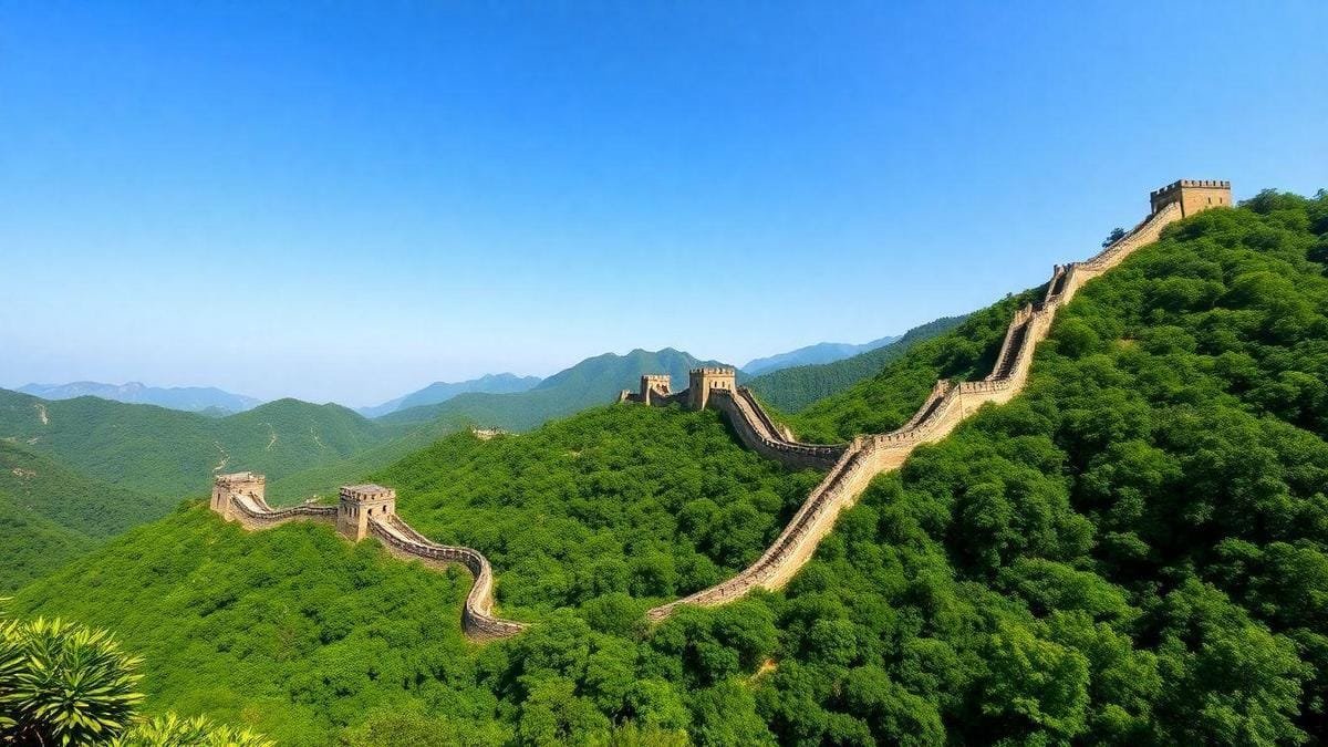 Tamanho Impressionante da Grande Muralha da China