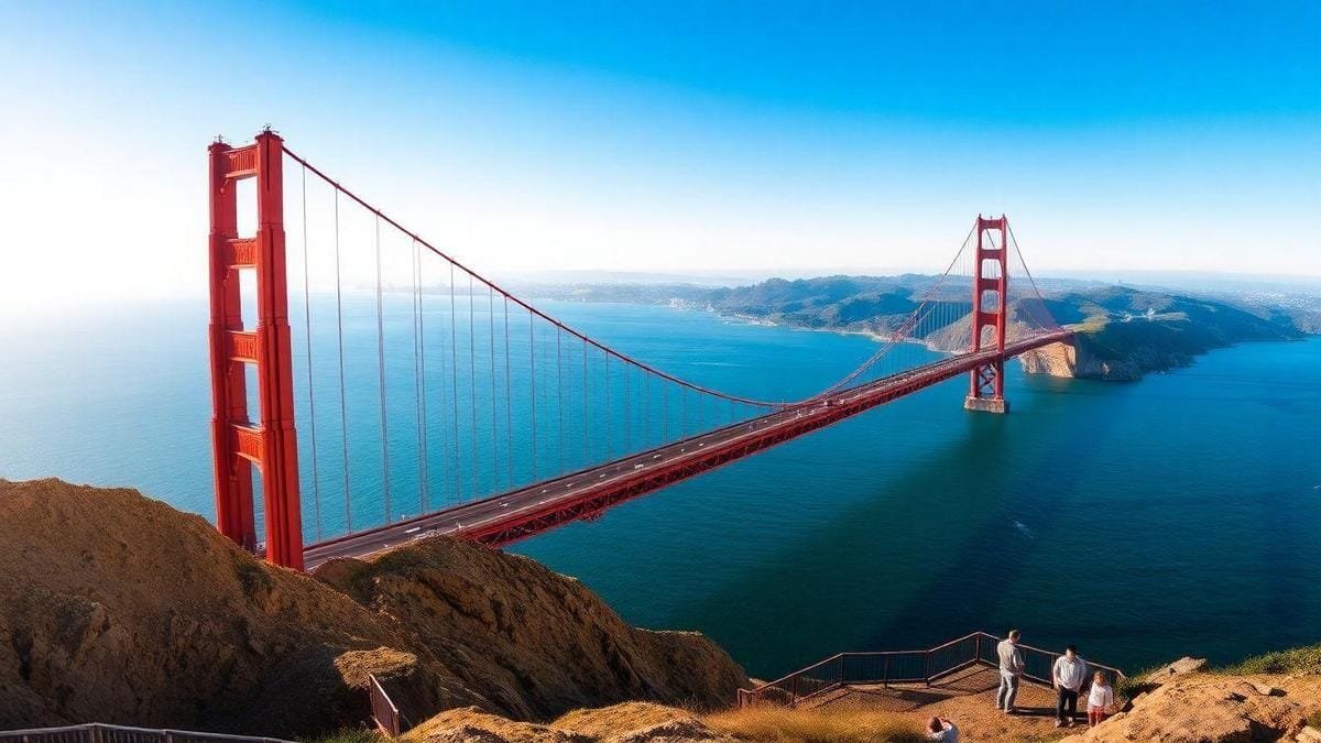 Tamanho Impressionante da Ponte Golden Gate