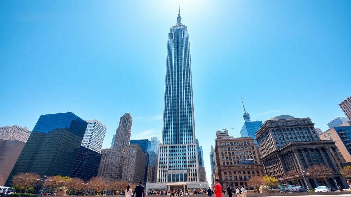 Tamanho Impressionante do Edifício Empire State