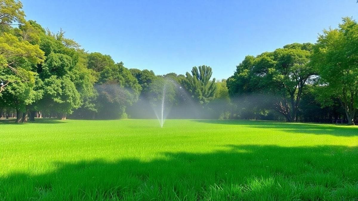 Técnicas de Irrigação para Grama