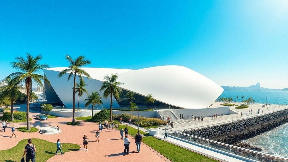 Tempo de construção do Museu do Amanhã