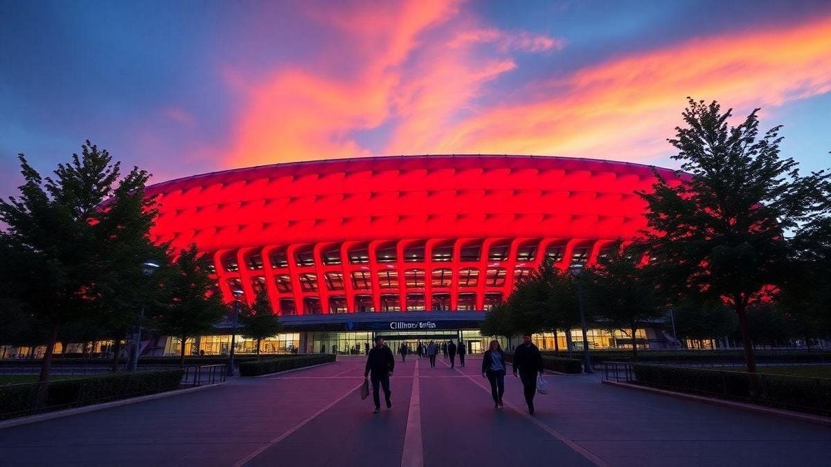 Arquitetura Inovadora do Allianz Arena