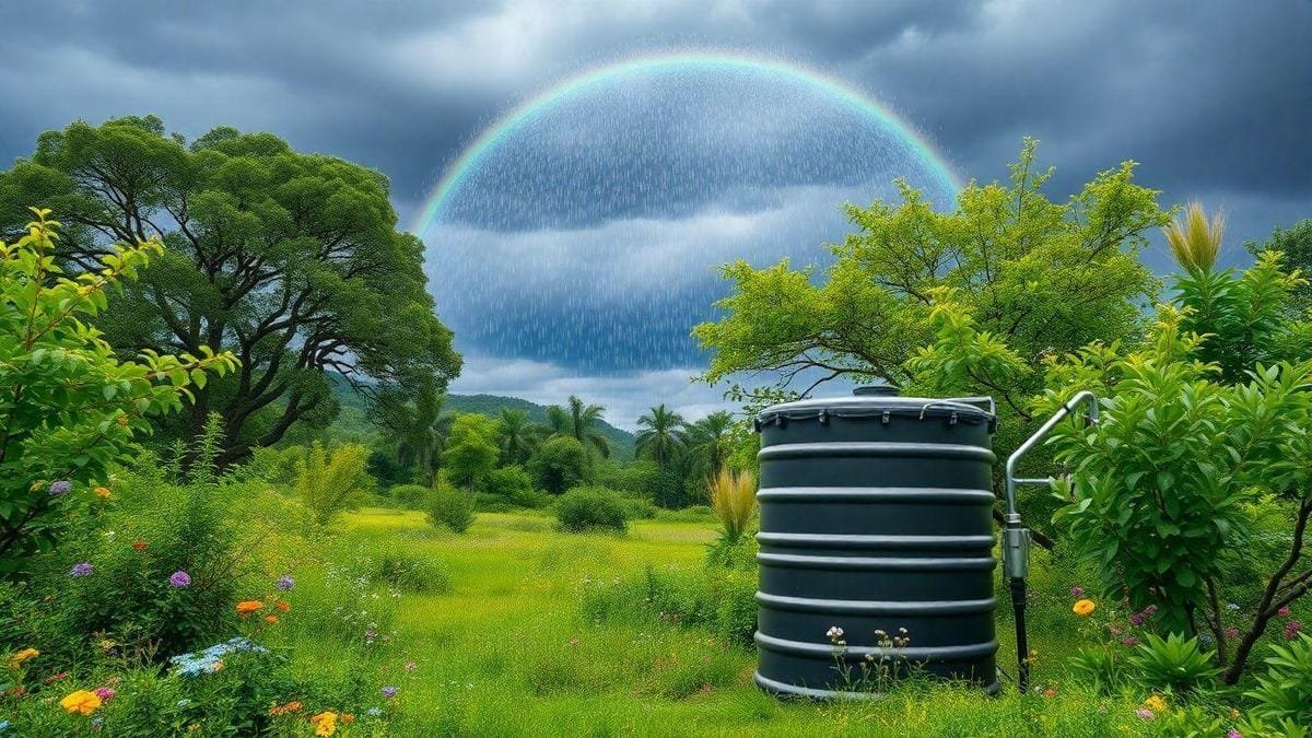 Benefícios da água da chuva para o meio ambiente
