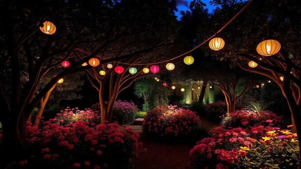 como-fazer-iluminacao-de-jardim-criativa