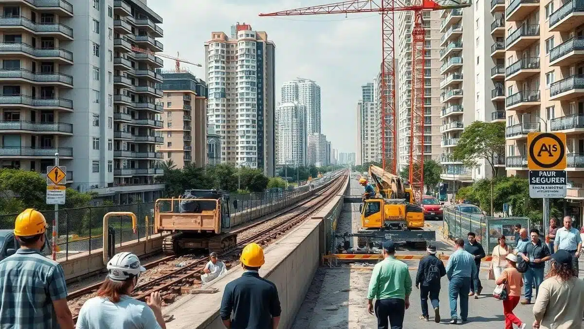 Desafios sociais enfrentados na construção do Metrô