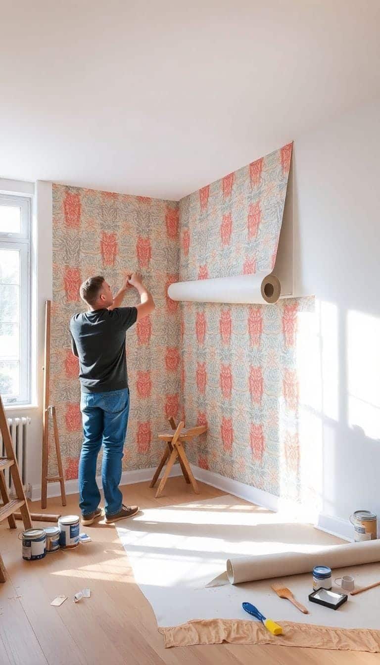 Descubra o Segredo para Colocar Papel de Parede Sem Erro