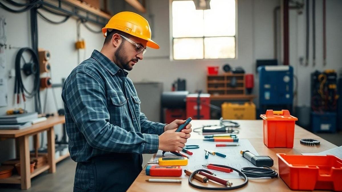 Guia de manutenção elétrica para iniciantes
