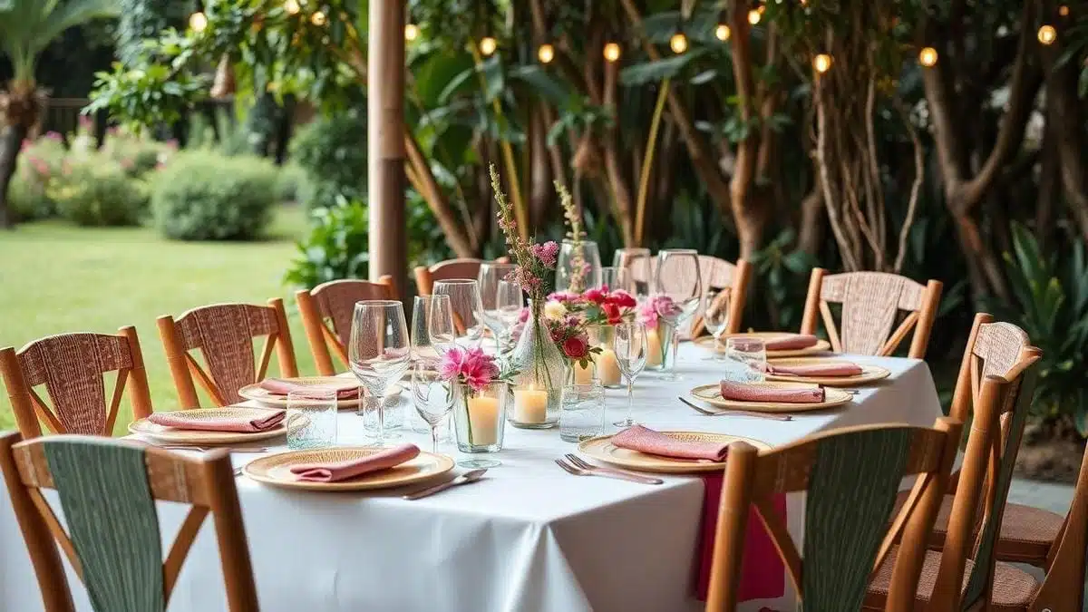 Ideias de Decoração de Festas Usando Materiais Recicláveis