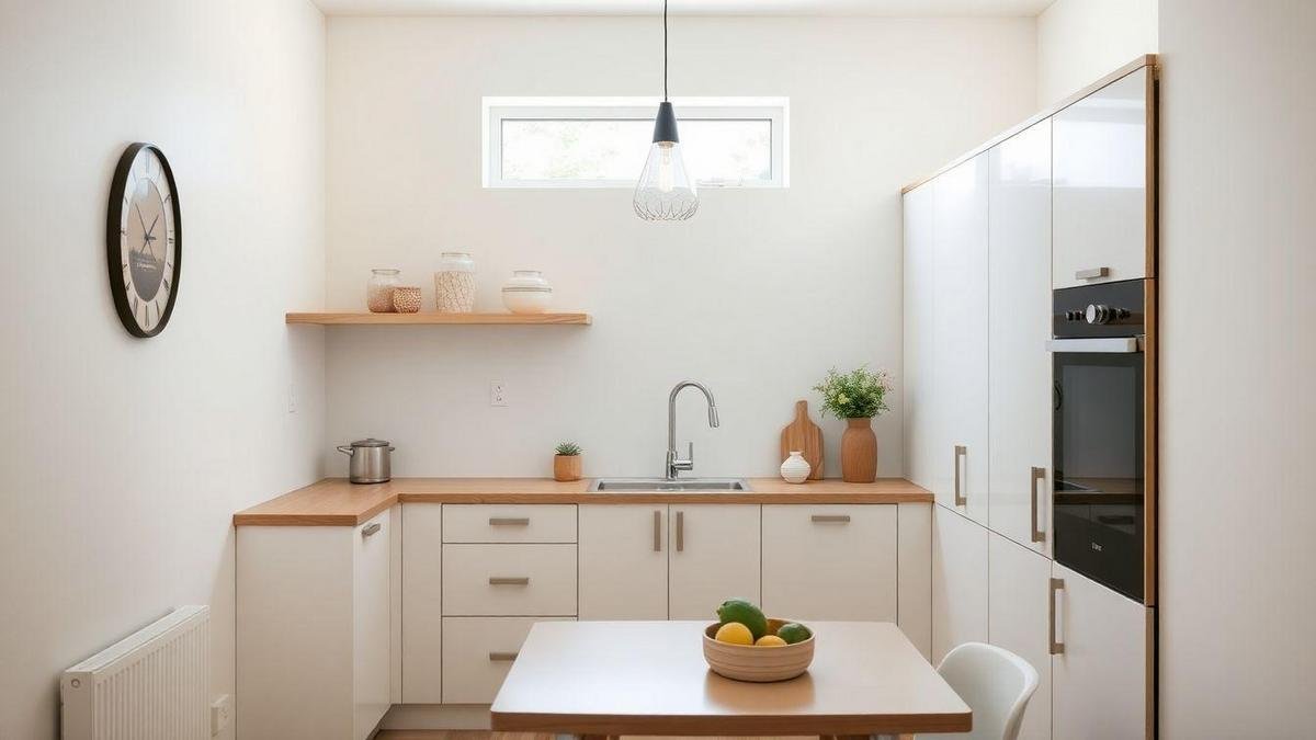 Iluminação Perfeita para Cozinhas Pequenas
