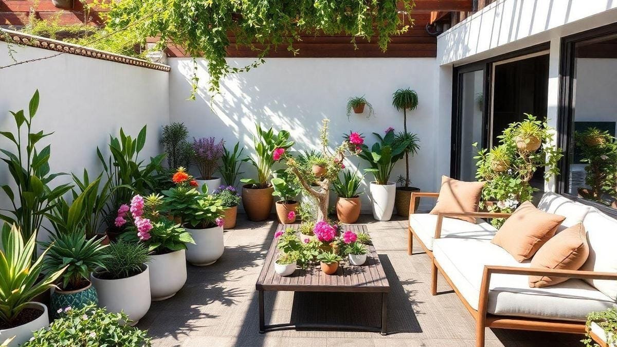 Jardinagem DIY em Sacadas