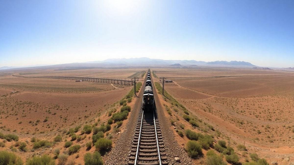 O que é a Ferrovia Transcontinental?