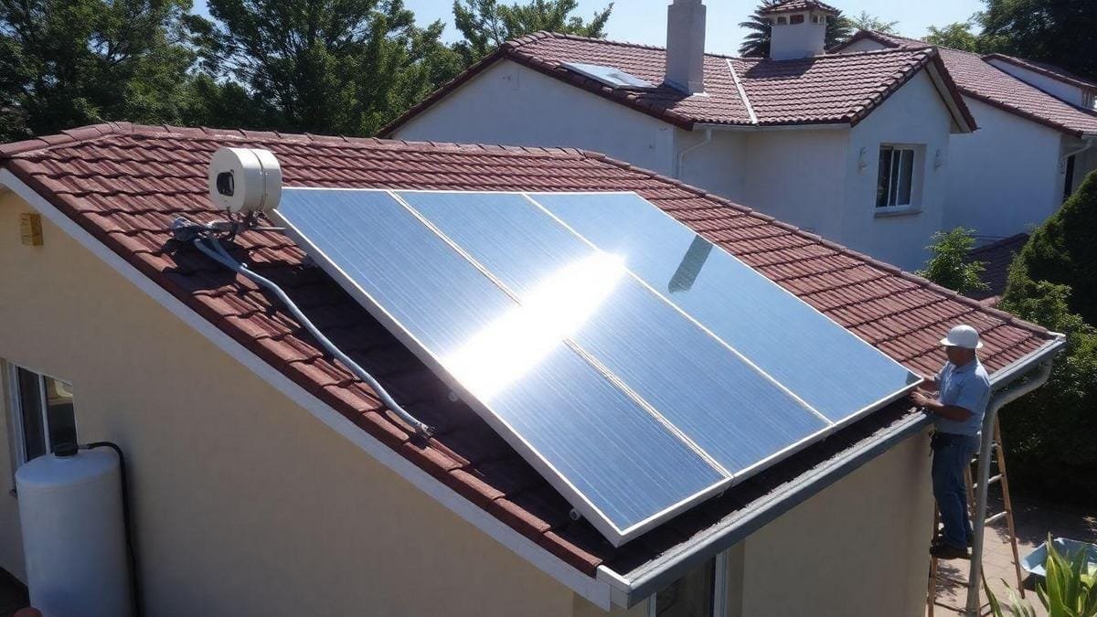 Passo a passo da instalação do sistema de aquecimento solar