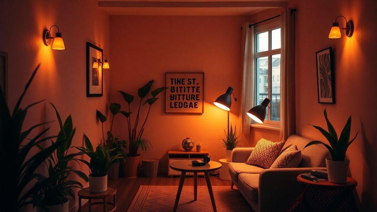 Projeto de Iluminação para Ambientes Pequenos