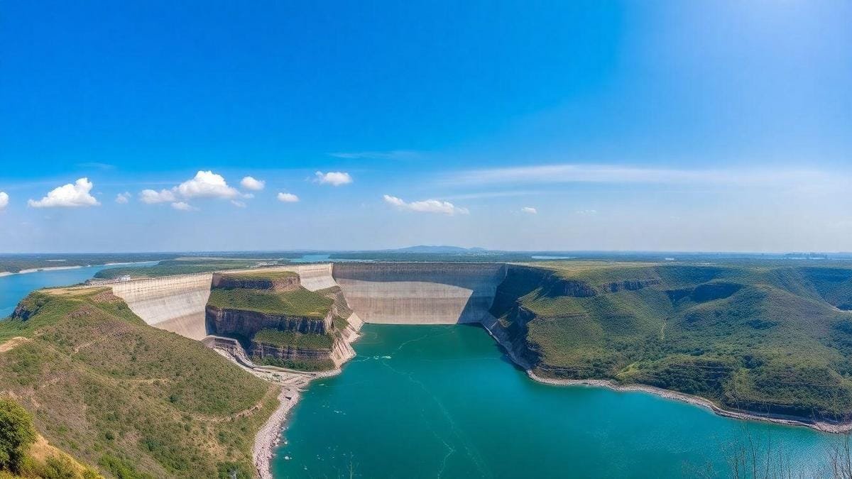 Tamanho Impressionante da Barragem de Itaipu