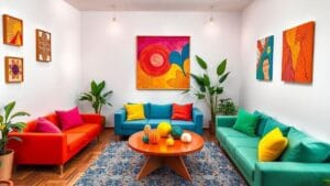 como-fazer-decoracao-de-interiores-divertida-com-papel-reciclavel