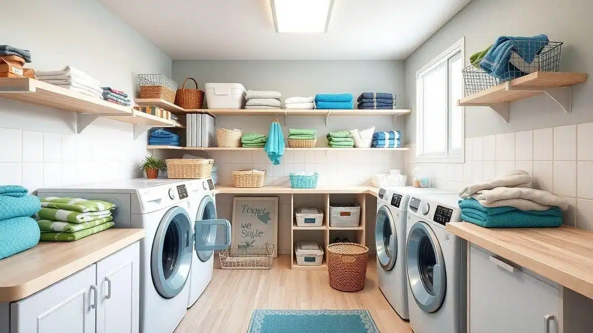 Como Organizar Roupas na Lavanderia