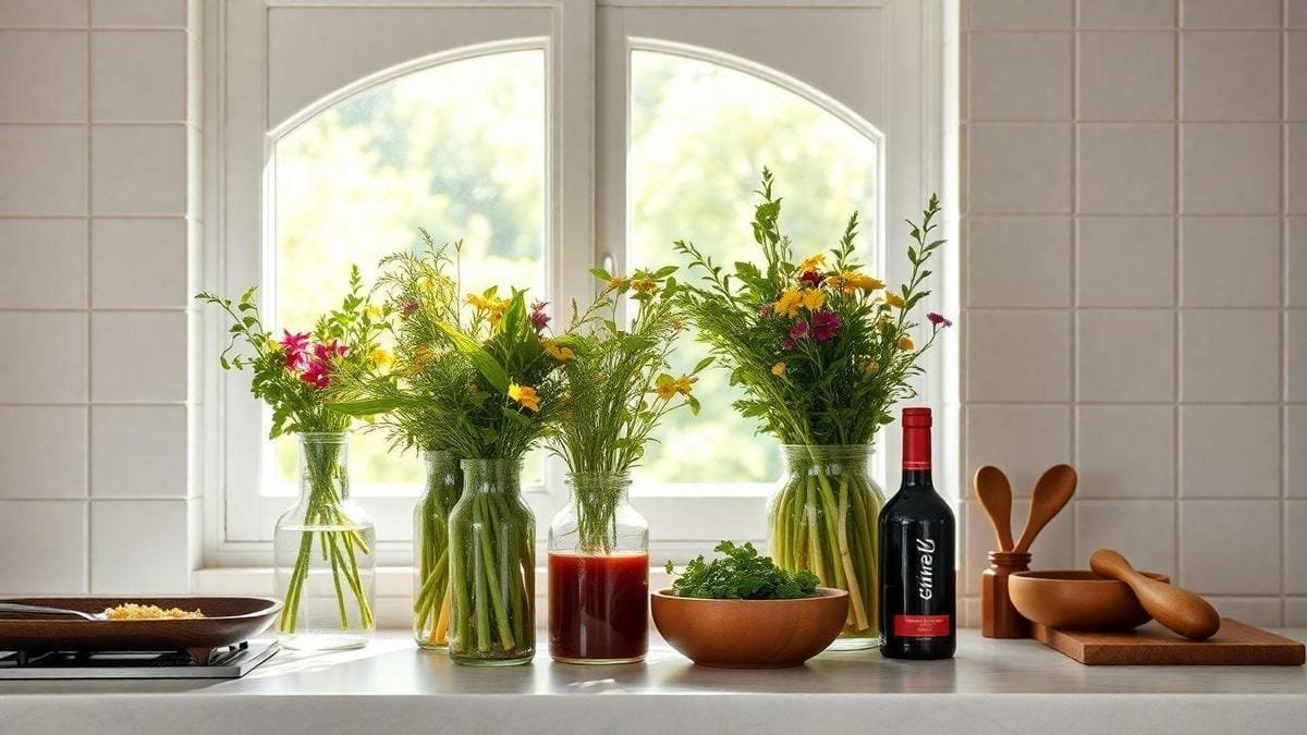 Dicas para cultivar ervas na cozinha