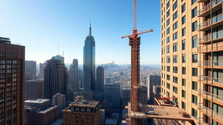 equipe-constroi-torre-de--metros-em-espaco-pequeno-no-manhattan