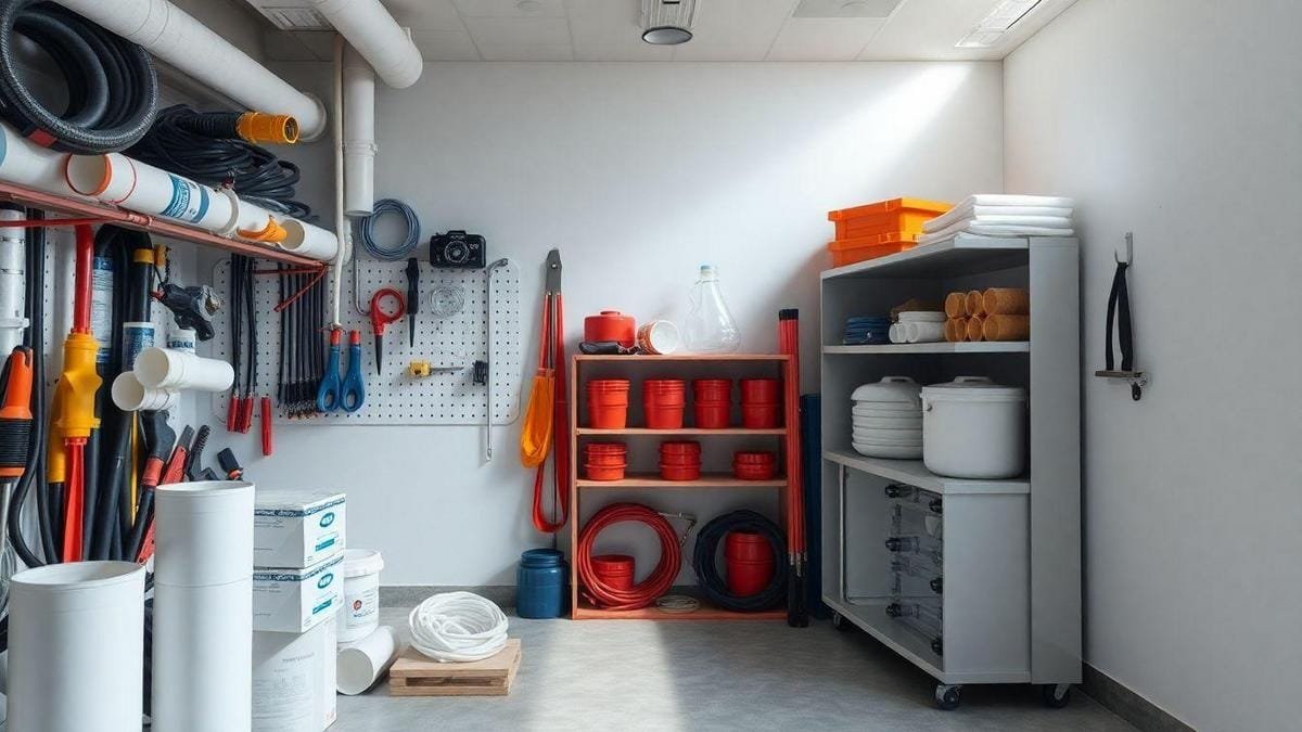 Materiais Necessários para Reparar Tubulação de Água