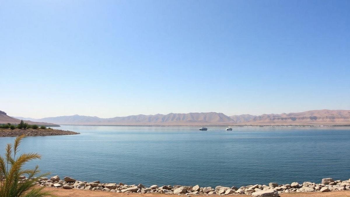 Níveis de Água da Represa de Aswan