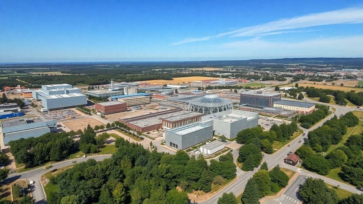 O tamanho e a escala das obras do CERN