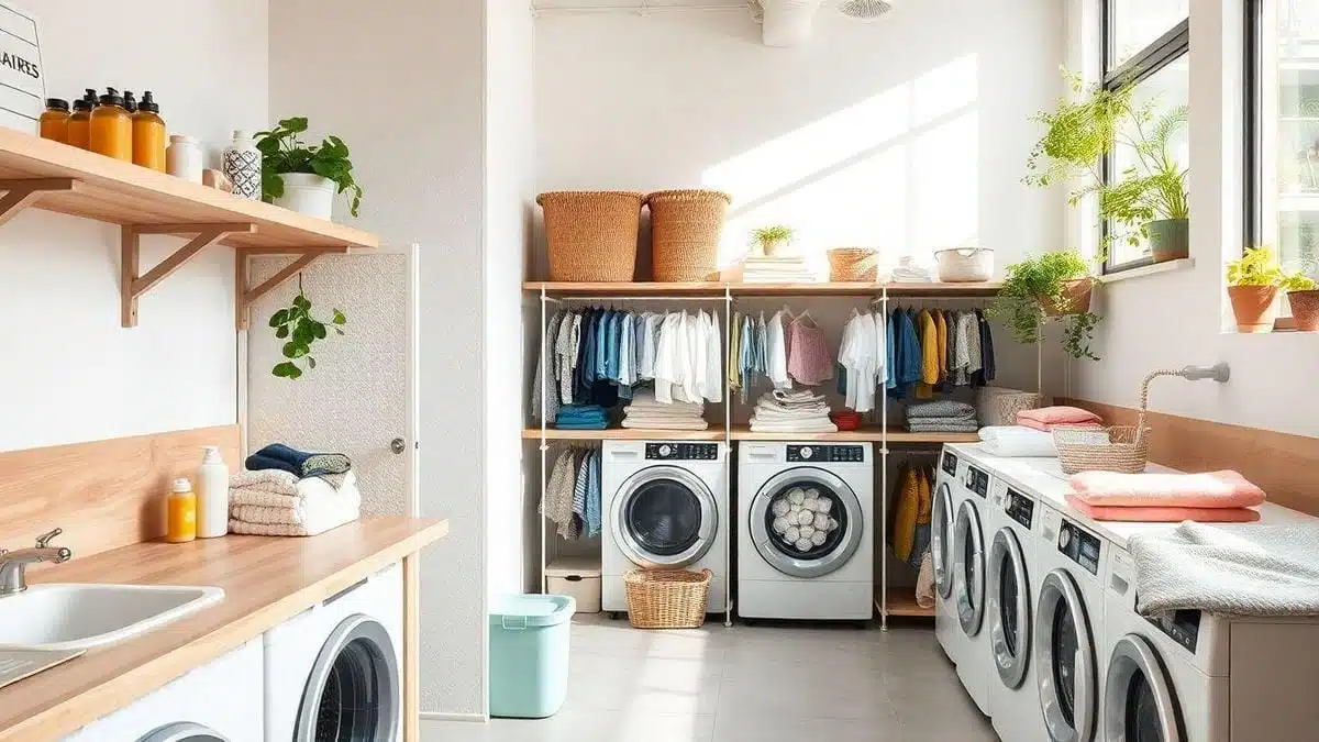 Soluções de Organização para Lavanderias