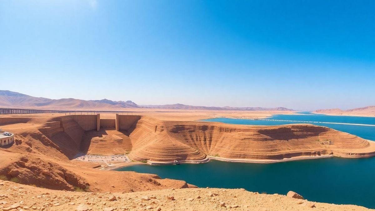 Tamanho da Represa de Aswan e Suas Dimensões