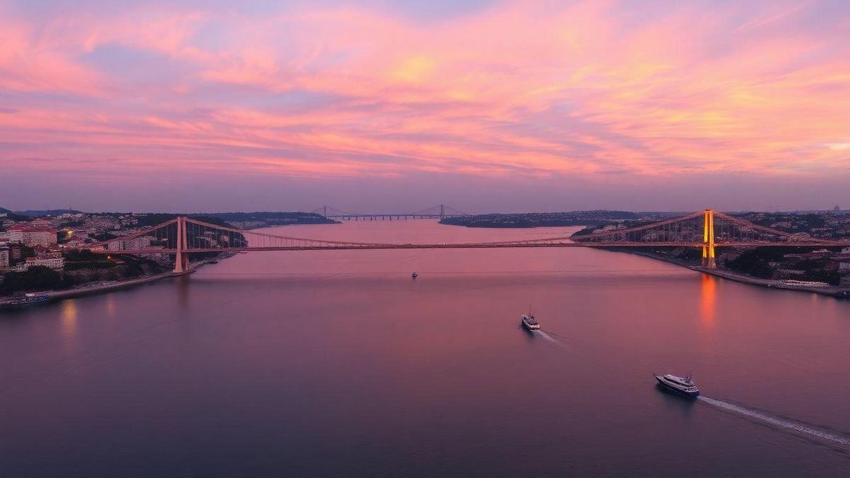 Tamanho Impressionante da Ponte Vasco da Gama