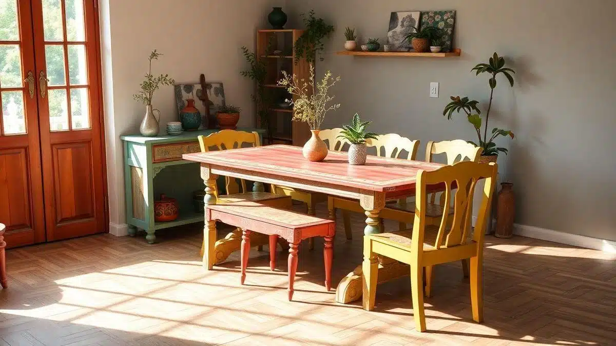 Como fazer pintura de móveis reciclados de maneira criativa